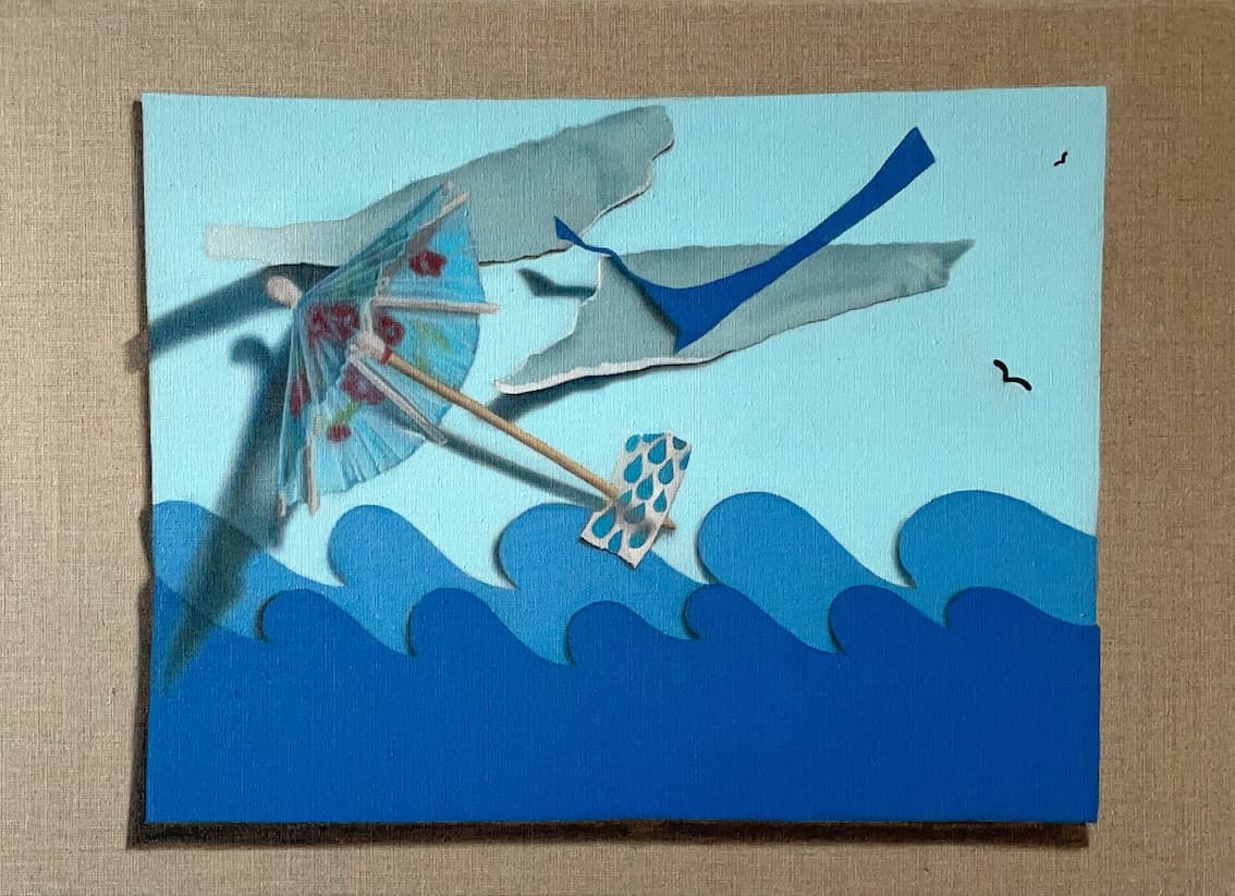 Klara Landwehr - Sturm; 50x70cm, Oil on canvas, 2026