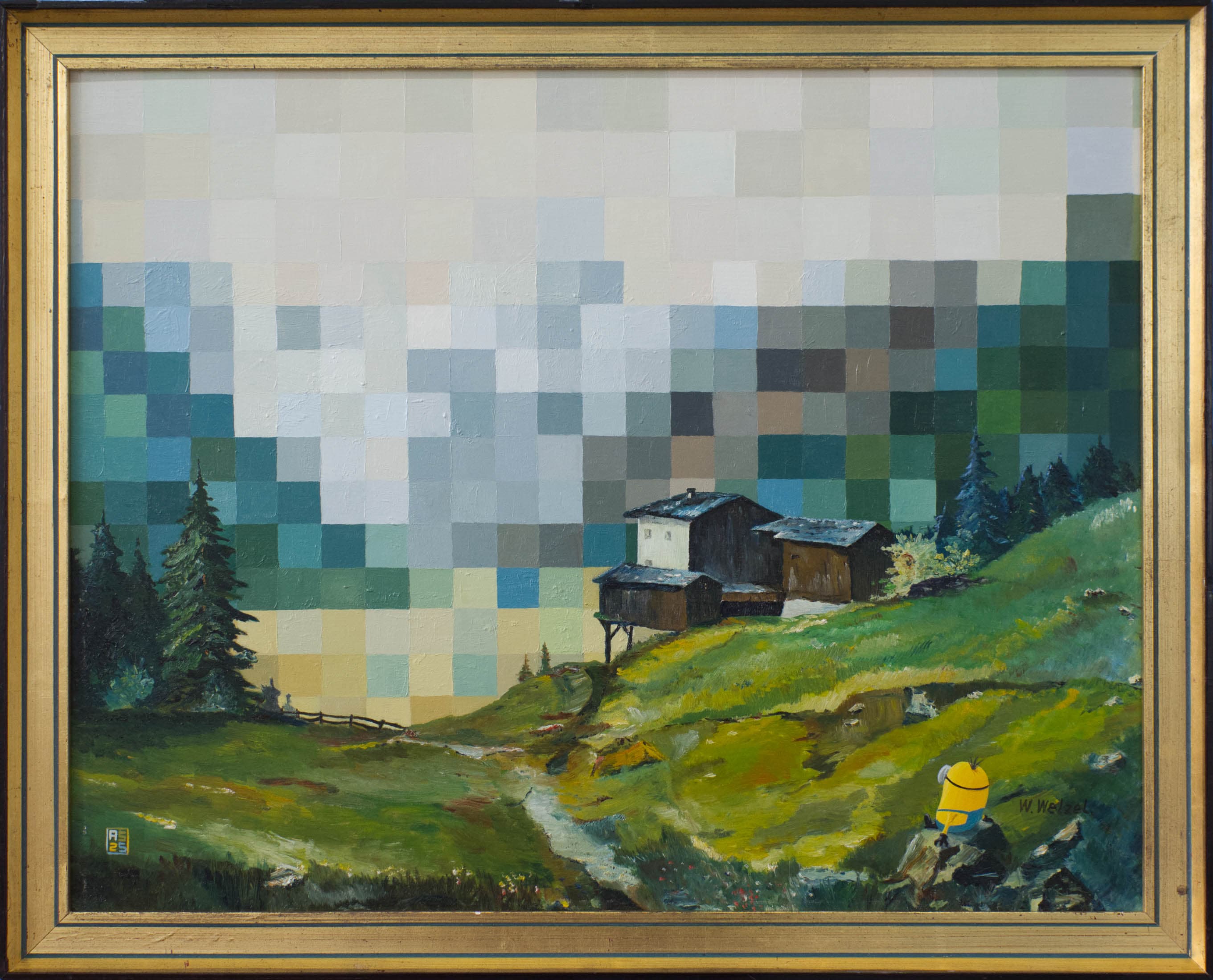 Andre Schulze - Pixel Mountains With A Minion