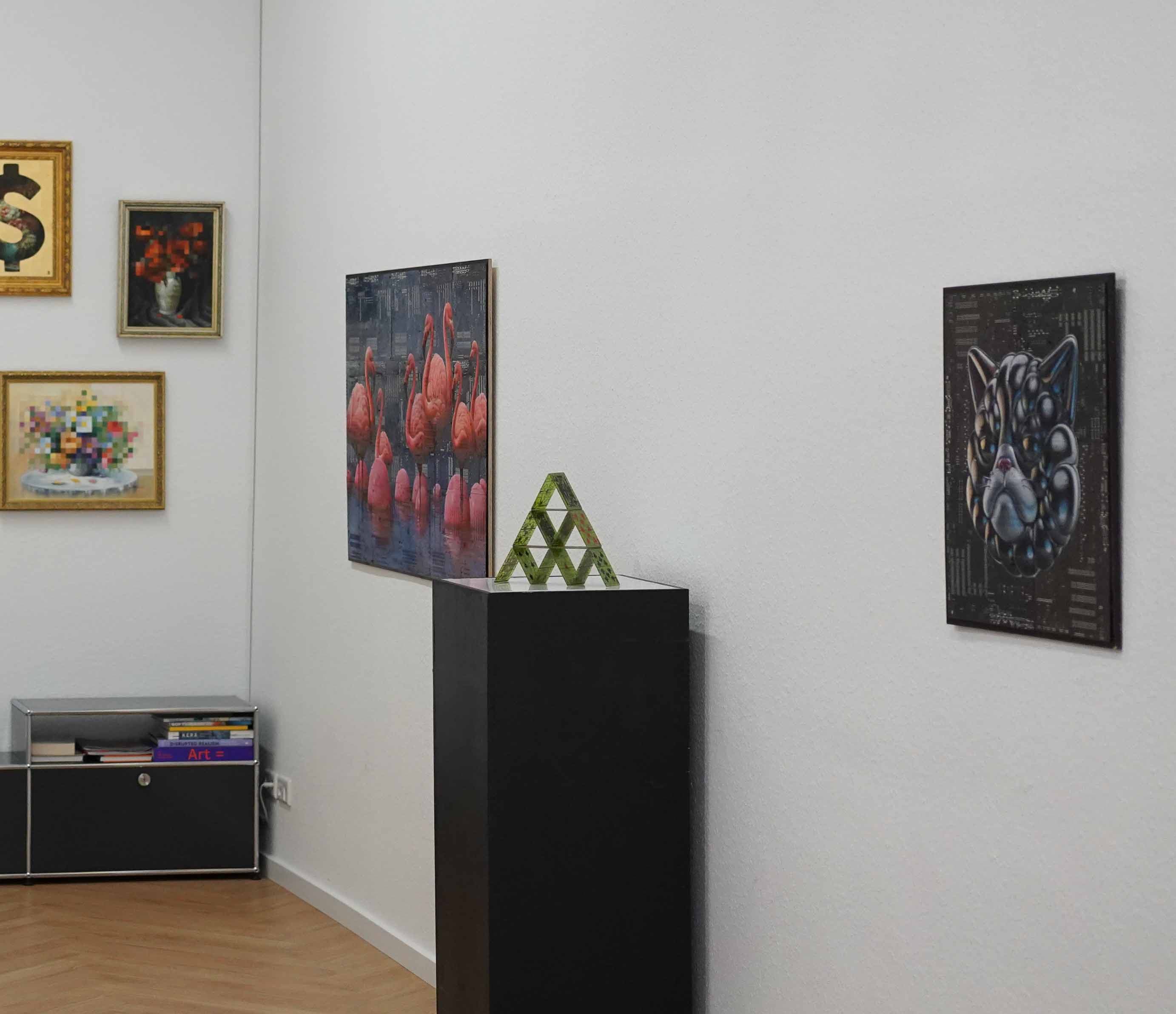 Philipp Alexander Schäfer_Exhibition View_FlamingoParadox